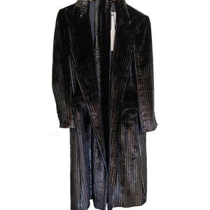 Blaze Milano Velvet Blazer Dress / Coat